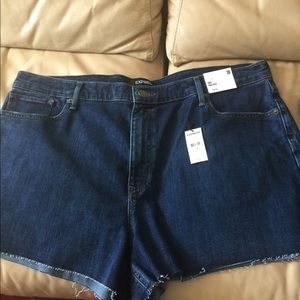 Ladies jean shorts